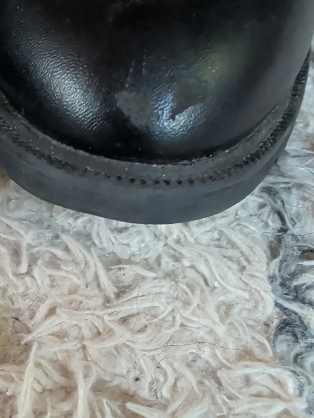 Cat & Jack Black Faux Leather Ankle Booties